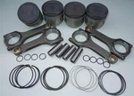 Nippon Racing Mitsubishi Jdm Dsm 2G 4G63T 7 Bolt Pistons Scat Rods Arp 85.5MM 20. Fixed Price $549.95.
