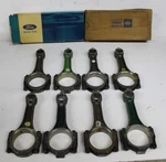 Nos Ford 289 Connecting Rods C3AZ 6200 C3AE 5.15 Long. Fixed Price $695.00.