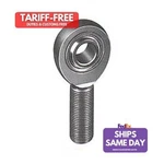 Aurora XAM-6T, One Zinc Steel Male Rod End 3/8X7/FITS 16-20RH Teflon Performance. Fixed Price $65.35.