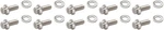 Arp 4373001 Stainless Steel Kit For Rear End Cover On Select Gm 10-BOLT. Fixed Price $39.33.