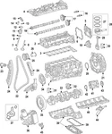 Genuine Mercedes-benz Connecting Rod 254-030-00-20. Fixed Price $184.22.