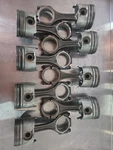 LB7 Duramax Connecting Rod & Piston With Wrist Pin Set (8) Used Good. Fixed Price $220.00.