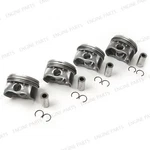 4PCS 76.5MM Piston & Ring Kit Suitable For EA111 Engine Series E03C107065. Fixed Price $59.25.