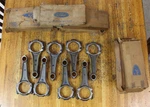 Nos Ford 390 428 Connecting Rods C6AZ 6200 C7AE Small Bolt. Fixed Price $699.95.