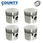 Piston & Ring Set +040" For Triumph Dolomite Herald Spitfire 1965-1980 1.3L 1300. Fixed Price $237.36.