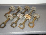 8) Gm Engine Pistons Connecting Rods Set 3888304 Chevrolet Chevy 427 L88 Copo. Fixed Price $275.00.