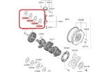 Hyundai Venue Qx Bearing Pair Set-c/rod Std-c 2019-2021-GENUINE. Fixed Price $35.24.