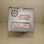 Nos 1942-1949 Dodge 6 Cyl Piston Ring Set American Hammered C-149 .040 3-1/4". Fixed Price $75.81.