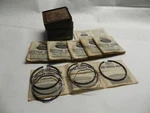 Nos Full Set Ford Steel Section Piston Ring 1GAS-6149-C .030 3.3" Bore Cyl. Fixed Price $16.85.