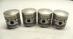 Vintage 1937-42 Ford V8 Set Of Mcquay-norris Brand Std Pistons Ohio #L182 Nos. Fixed Price $30.35.