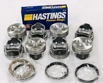 Speed Pro Hypereutectic Flat Top 4VR PISTONS/8+CAST Rings Kit Chevy Sb 400 030. Fixed Price $283.28.