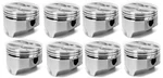 Silvolite Flat Top 4VR Cast Pistons SET/8 Kit For Pontiac 455 Standard Bore. Fixed Price $320.32.