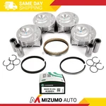 Pistons W/ Rings Fit 02-06 Acura Rsx Honda Civic Vtec 2.0L K20A3. Fixed Price $149.95.