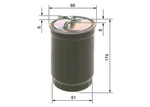 Bosch Fuel Filter Vw Rover Ford 1,6 2,0 12351010 16901-S37-E30 190657 191127401C. Fixed Price $48.54.