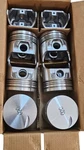 Ertel Engine Piston Set .020 Fit 66-78 Chevy Chevrolet Truck 366 V8 6.0 Nos Usa. Fixed Price $269.99.