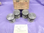 Nos Covmo Pistons 0.030" For Morris 12HP 1935-41. Fixed Price $106.38.