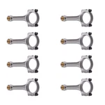 5.700" 2.100" .927" I-beam 5140 Connecting Rods For Sbc Chevy 350 Floating Pin. Fixed Price $131.95.