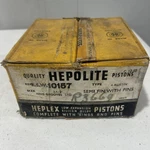 Hepolite Pistons Complete Engine Set Rsw 10157 1/2" Ring Grooves Austin Std. Fixed Price $124.99.