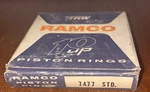 Nos Trw Ramco Piston Rings # 7477 Std Mechanic Estate Sale Find. Fixed Price $6.89.