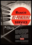 1947 Ramco Corp Louis Re-powering Service 10-UP Piston Vintage Print Ad. Fixed Price $8.37.