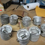 Vintage Ford Nos New V8 / 8-CYLINDER Piston Set Standard Size 8BA 6108. Fixed Price $180.00.
