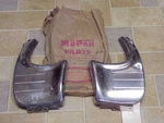 Pair 1953 Dodge Coronet Royal Rear Stone Guards Nos Mopar. Fixed Price $275.00.