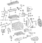 Genuine Mercedes-benz Piston Pin 254-037-20-00. Fixed Price $5.81.