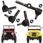 Steering Tie Rod End Kit Jeep Willys CJ2 CJ3 CJ5 Ford Complete Set. Fixed Price $129.99.
