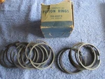 Vintage Ford Nos New 6-CYLINDER Piston Ring Set 7HA-6149B Marked .020 Oversize. Fixed Price $34.50.