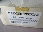 Badger P277 .040 Piston Set Of 8. Fits: Chrysler V8 6.3L 1959-71 (9-A1). Fixed Price $159.95.