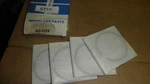 DANA/LUDWIG#442-0200,HASTINGS#6738-STD 62-64 Mgb,mgb/gt Piston Rings 3-MAIN Brng. Fixed Price $20.97.