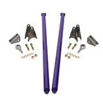 Hsp 75" Universal Bolt Traction Bars For Offset Leaf Spring 4" Axle Purple. Fixed Price $725.00.