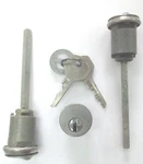 Rare Studebaker Ignition/doors Cylinders Set Nos 2 Hurd Keys 1955 1956 1957 1958. Fixed Price $395.00.
