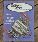 1968 Mickey Thompson Catalog Drag Racing Hot Rod Nhra Scta Wheels Tires Parts. Fixed Price $49.99.