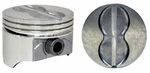 Flat Top Pistons And Cast Rings For Gm/chevrolet 5.7L/350 .040" Oversized. Fixed Price $179.88.