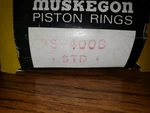 Nos Muskegon BS-4008 Piston Ring Kit. Fixed Price $25.00.