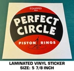 Perfect Circle Piston Rings Vinyl Decal Sticker - Vintage Nascar Road Racing. Fixed Price $10.26.