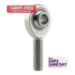 Fk Rod Ends HJMX10T, One Zinc Steel 5/8-18 Rh Male W/teflon Liner. Fixed Price $91.53.