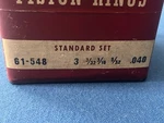 Wards Riverside Piston Rings 61-548 3-3/32-3/16-5/32 .060 Nos Automotive Engines. Fixed Price $28.00.