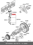 Genuine Oe Bolt Connecting Rod MD148174 For Mitsubishi MD14-8174. Fixed Price $7.05.