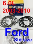 Ford 6.0L V8 Powerstroke Piston Hastings Set VT365 Std. Fixed Price $178.99.