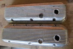 1960'S Cal Custom Big Block Chevy Aluminum Finned Valve Covers 40-2100. Fixed Price $179.99.