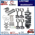 Engine Crankshaft+con Rods+pistons+bearings+gasket Kit For Chevy Gmc Buick 2.4L. Fixed Price $579.85.