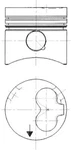 Kolbenschmidt 90732600 Piston For Audi, Volvo, Vw. Fixed Price $108.17.