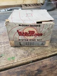 Nos New Mcquay-norris Piston Ring Set L-2673C Std 1950-1952 Chevrolet Chevy. Fixed Price $15.00.
