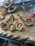 Fe Engine Connecting Rods Ford Thunderbird 352 EDC-6205-A Oem 1958-1960 (5). Fixed Price $124.99.