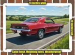 Metal Sign - 1969 Chevrolet Camaro Ss L78 Oil Painting 14X10. Fixed Price $29.95.