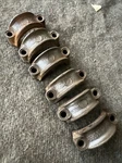 1949 Chevy Stovebolt 218 Engine Connecting Rod Caps - Sold Per Order See Pics. Fixed Price $45.00.
