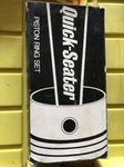 Nos Quick Seater Piston Ring Set Cyl P/n 105-180 Std. Fixed Price $28.00.