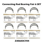 Genuine Connecting Rod Bearing Pair Set 230603C704 For Hyundai Kia. Fixed Price $139.00.